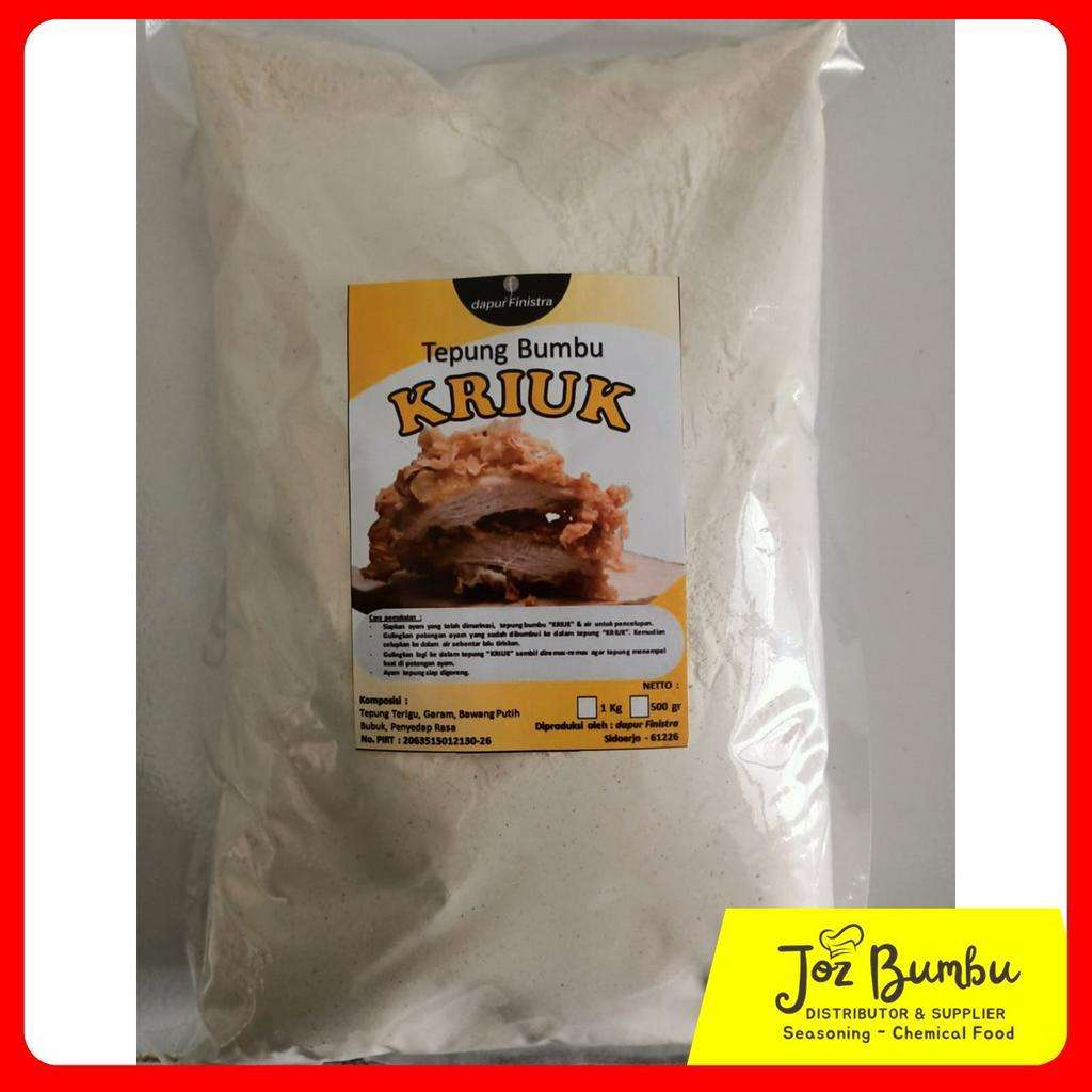 

tepung bumbu kriuk ayam geprek dapur finistra 1kg