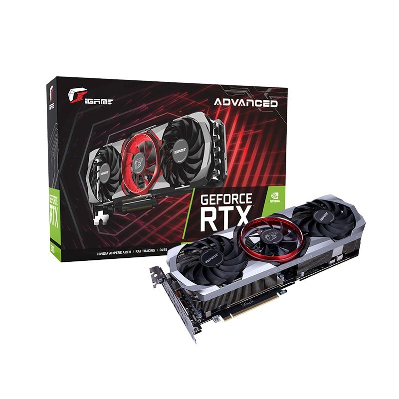 VGA ColorFul iGame RTX 3080 Advanced OC 10G-V - Geforce RTX3080 Advance OC 10GB ColorFul RTX3080 10G