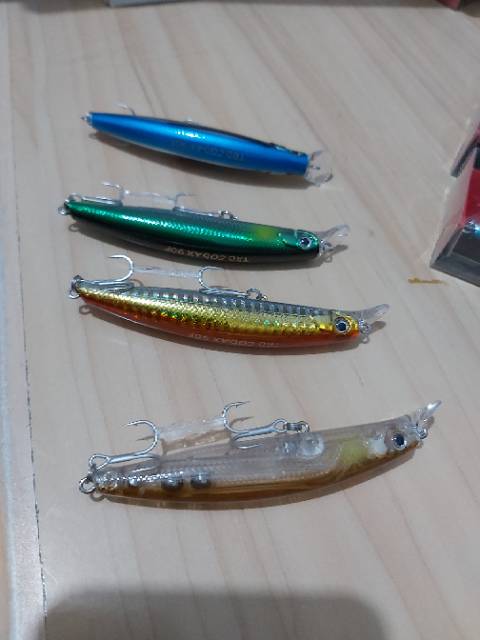 umpan minnow lure tornado codax f 90 mm 12 gr