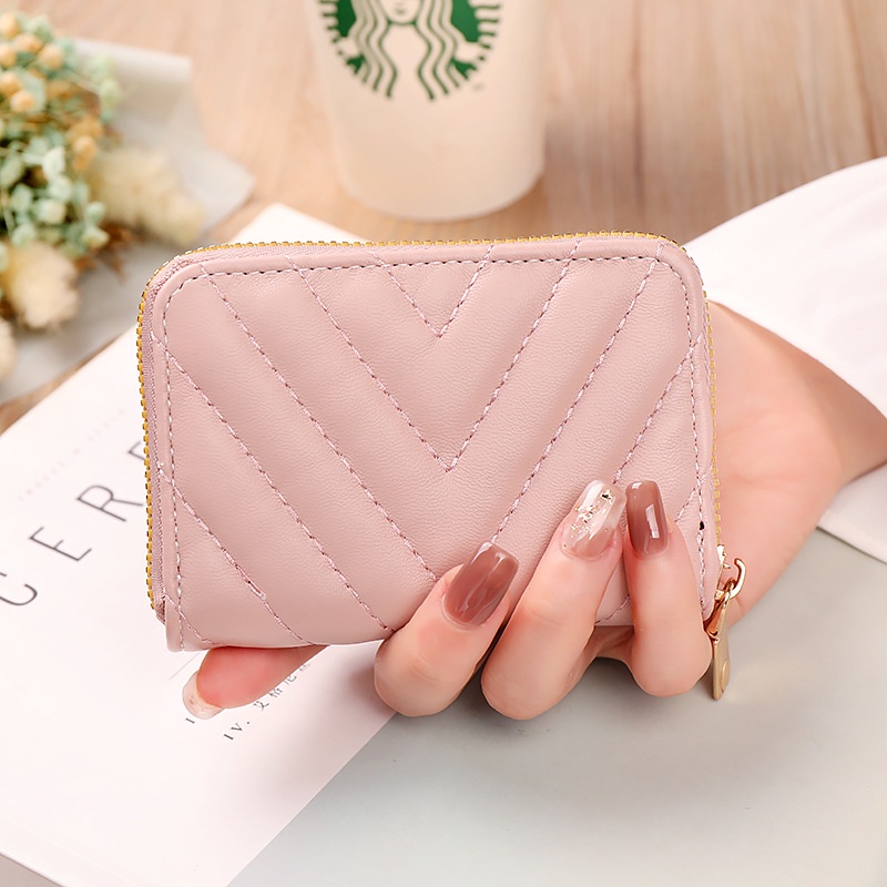 DOMPET KARTU WANITA IMPORT KULIT KIMARI MINI REMAJA KECIL UANG KOIN PENDEK CEWEK MURAH FASHION RESLETING KEKINIAN KOREA BATAM PREMIUM LUCU SIMPLE