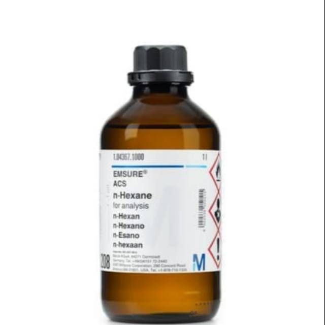 Merck N-Heksana Pro Analisa 1 Liter (REPACK)  Best Quality