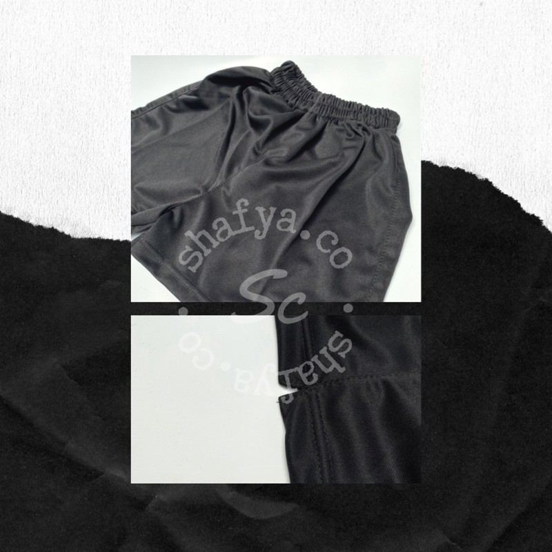 [READY STOCK HITAM] Celana / kolor voli volli volly volley wanita sablon suka suka