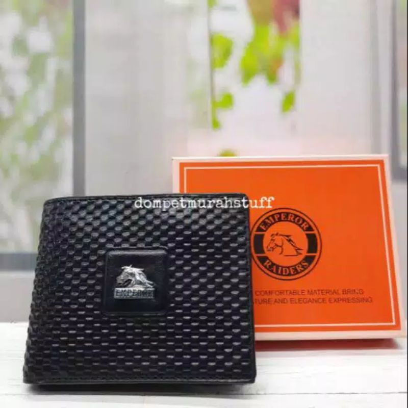 DOMPET KULIT PRIA EMPEROR RAIDERS KR-NT03 ASLI BERKUALITAS