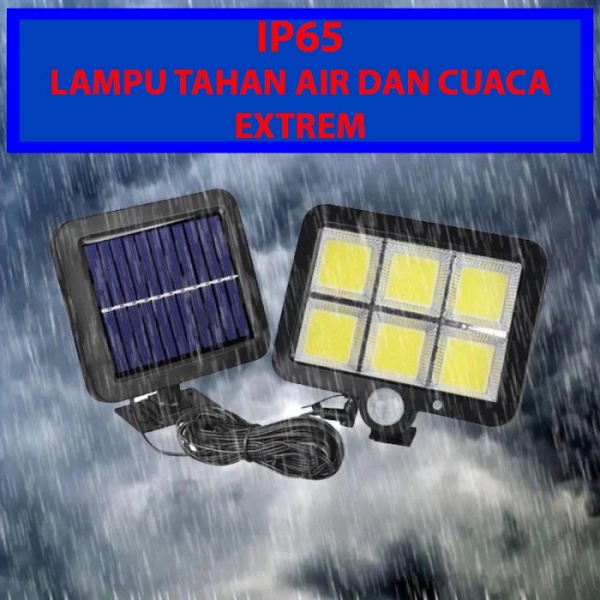 ANBOLT LAMPU TENAGA SURYA LED /LAMPU TEMBAK TENAGA MATAHARI - LAMPU SOROT SOLAR CELL COB