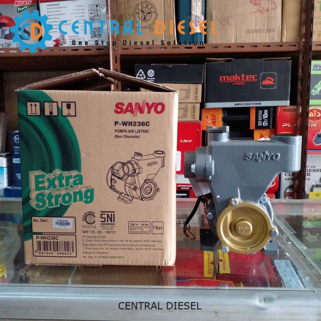 Pompa air Sanyo P-WH 236C manual