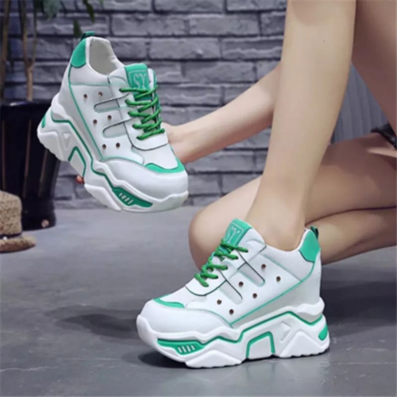 TmO - 8.8 Sale sepatu wanita sneakers fashion women Evelyn trendy/sepatu wanita tali kekinian dan sporty bisa cod termurah