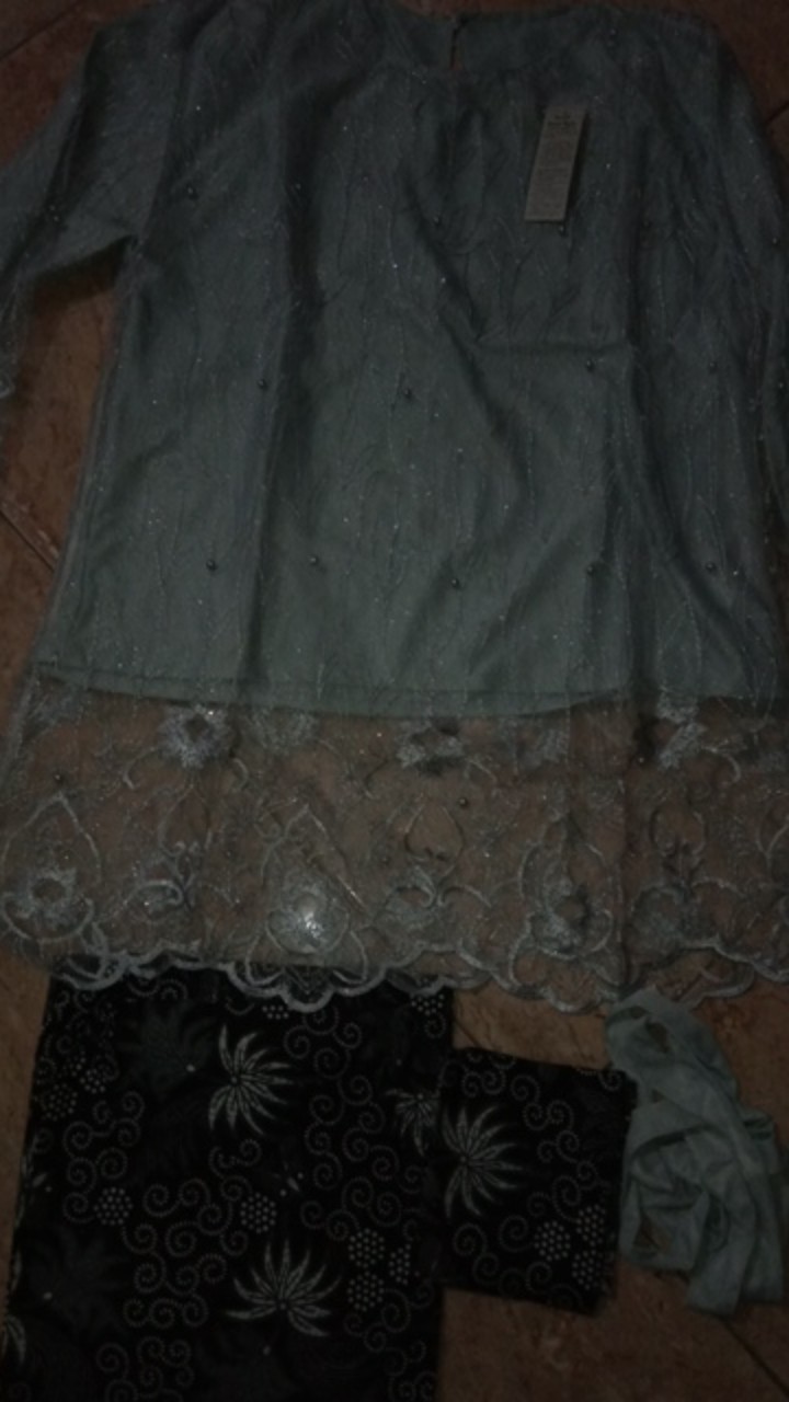 Set Couple Batik Aneta Lapis Furing Free Selendang Bmaystore