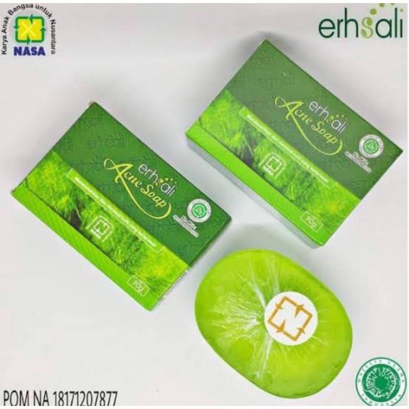 ERSHALI ACNE SOAP/SABUN ERSHALI ACNE NASA