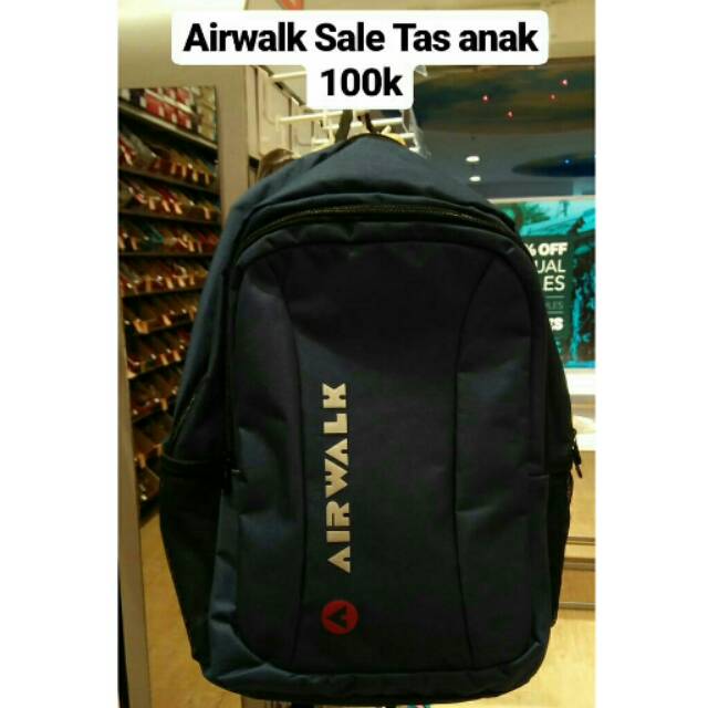 Tas anak sekolah Ransel Sale Airwalk biru