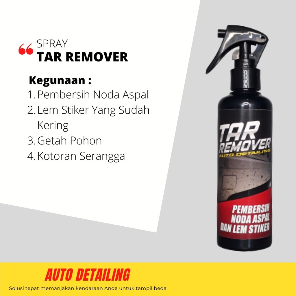 Tar Remover Pembersih Noda Aspal - Lem Stiker - Getah Pohon