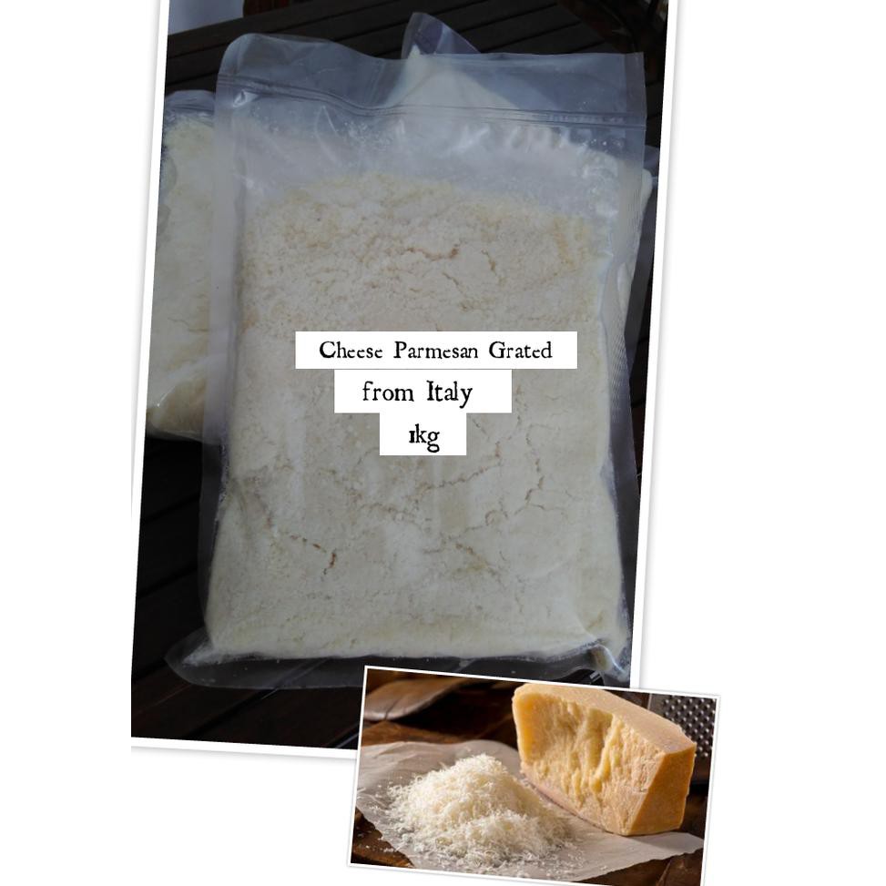 

TERMURAH Parmesan Cheese Grated / Keju Parut Import - 100gram SALE
