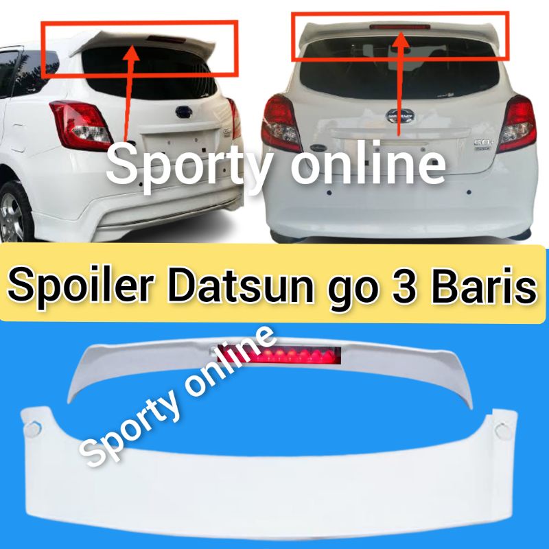 Spoiler Datsun Go 3 Baris