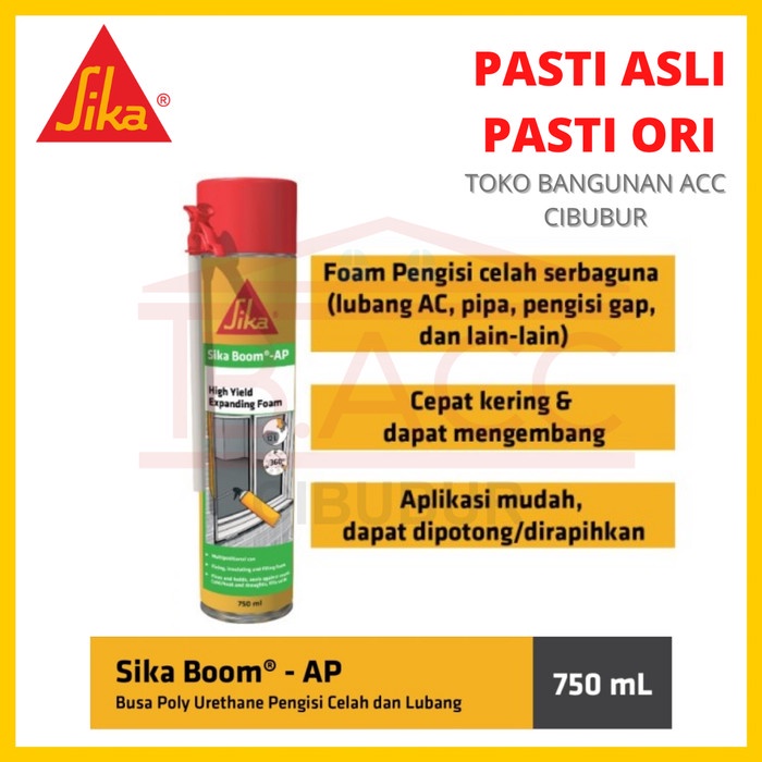 

Sikaboom / Sika Boom AP Expanding Foam Kaleng 750ML