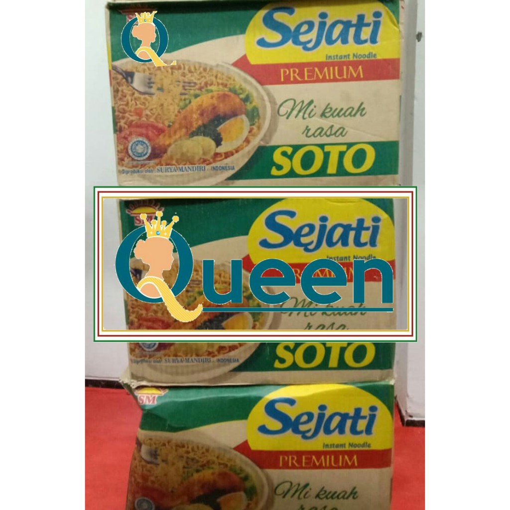 

Mie Sejati Soto isi 40 Pcs dalam satu Dus