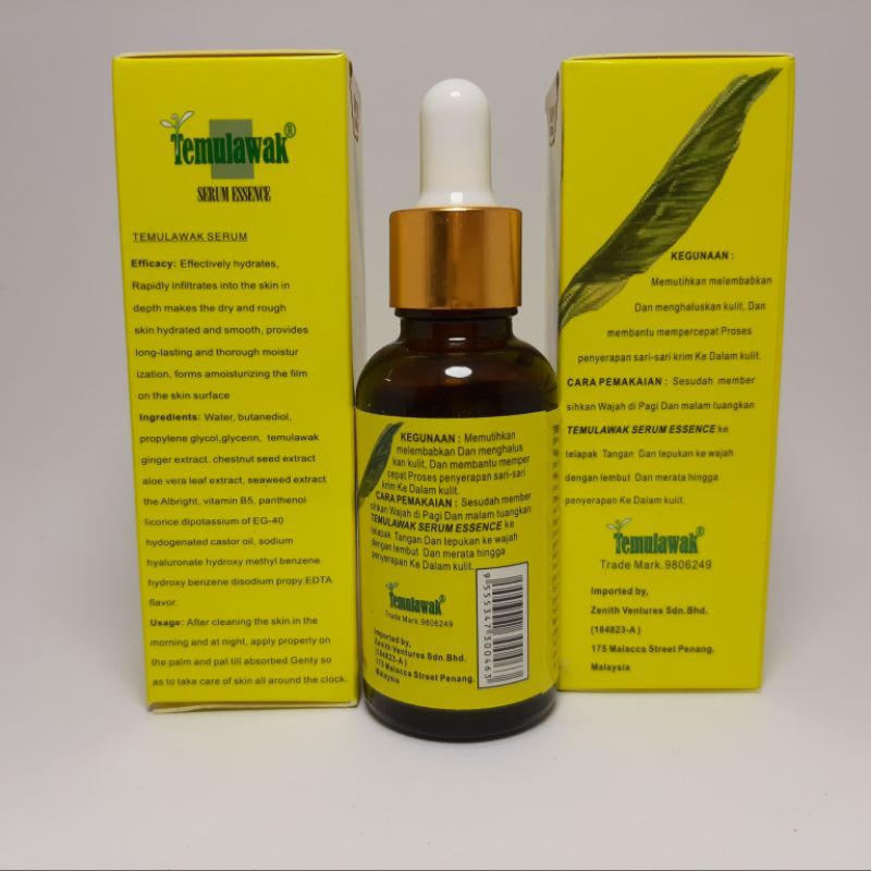 SERUM TEMULAWAK ESSENCE ORIGINAL MALAYSIA