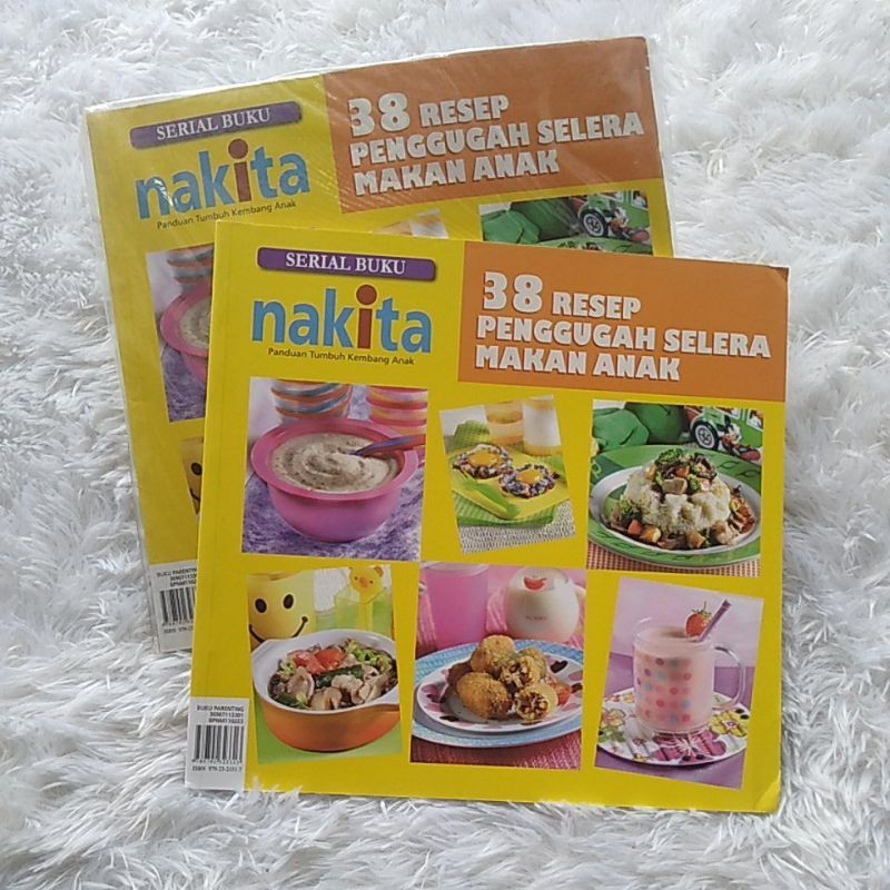 Serial Buku Nakita - Panduan Tumbuh Kembang Anak - 38 Resep Penggugah Selera Makan Anak