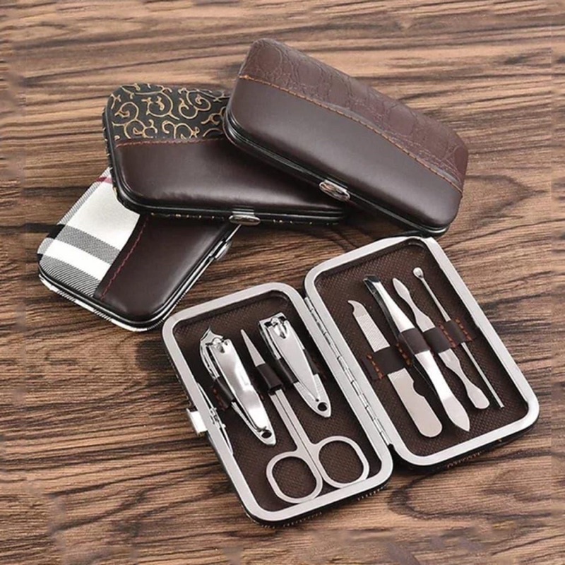 Alat Pemotong Kuku set 7 in 1 / Alat potong kuku / Peralatan Gunting Kuku Manicure nail cutter Tools Pedicure