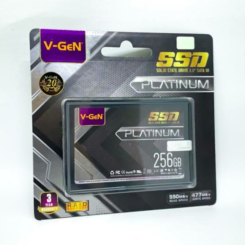 V-Gen SSD Sata3 2.5 inch 1 TB- 512 GB- 256 GB- 128 GB- Garansi Resmi V-gen