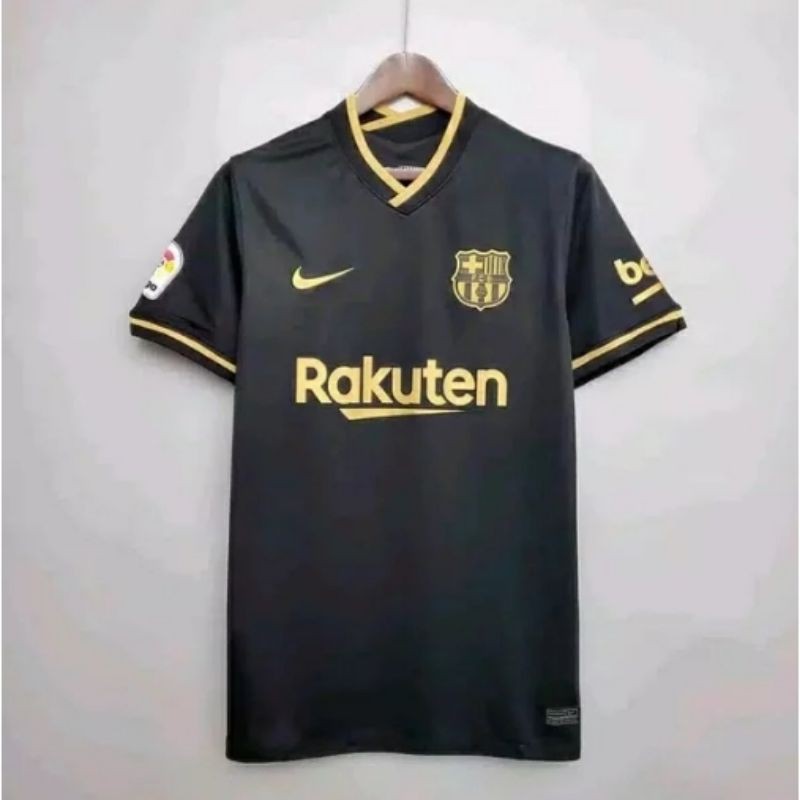 Jersey Barca Barcelona Away 2020 2021 20 21 Grade Original Baju Kaos Bola Futsal Murah