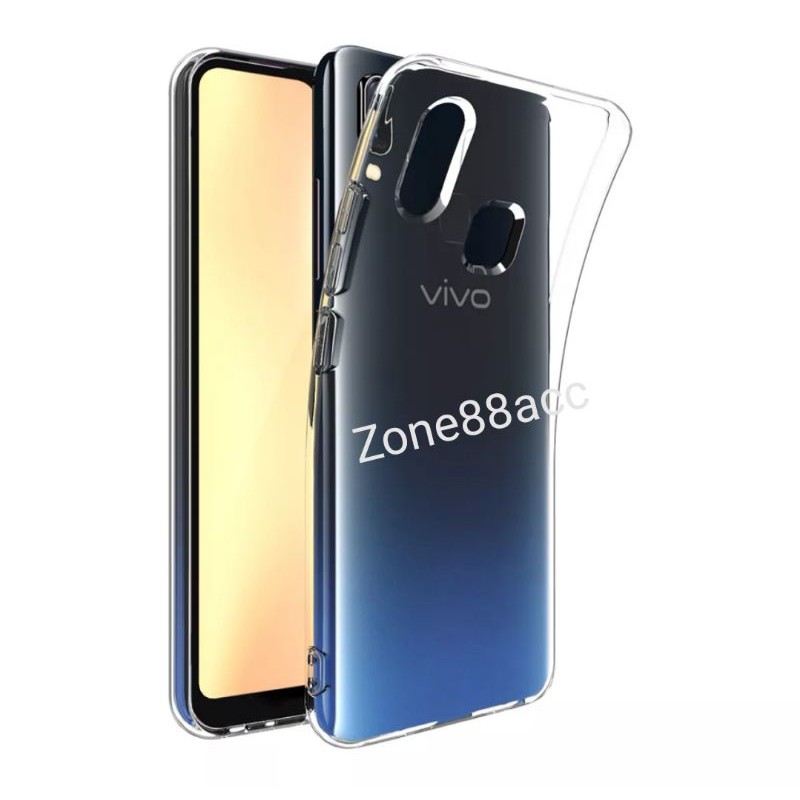 Vivo Y91 Y93 Y95 Softcase Silicon Ultrathin Clear Case TPU Casing Cover Bening