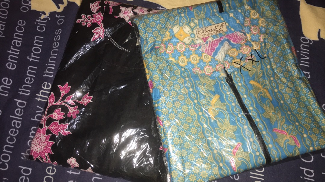 Atasan Batik Dolby Dolbi Dobby Doby Tenun Sutra Tulis Halus Katun Atbm Baron ,sarombit Atasan