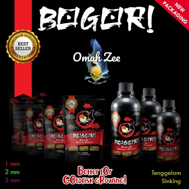 ady78 Pelet BOGOR Pelet Koki Hitam Super Growth Super Color Sinking