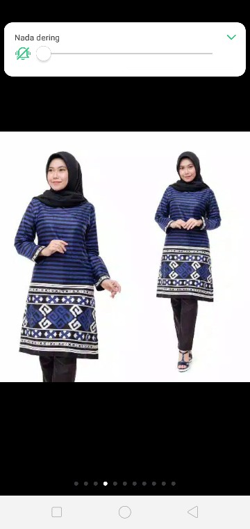 Mh Batik Srore - Jumbo Tunik Batik Wanita Emhabatik Seragam Terlaris