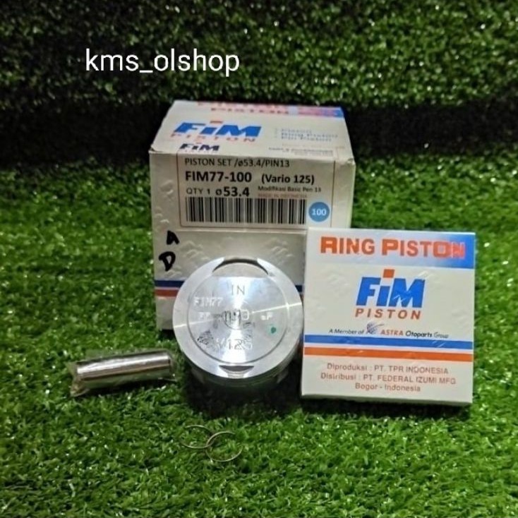 Piston kit Fim 77 Vario 125