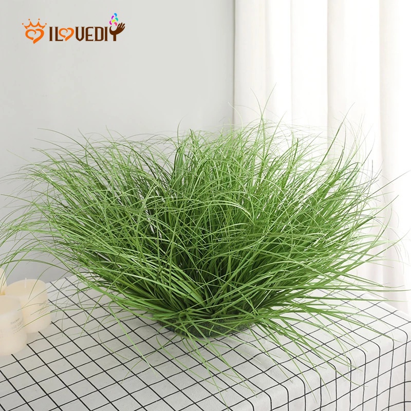 Simulasi Tanaman Rumput Bawang dandelion Buatan Gaya Nordic Untuk indoor