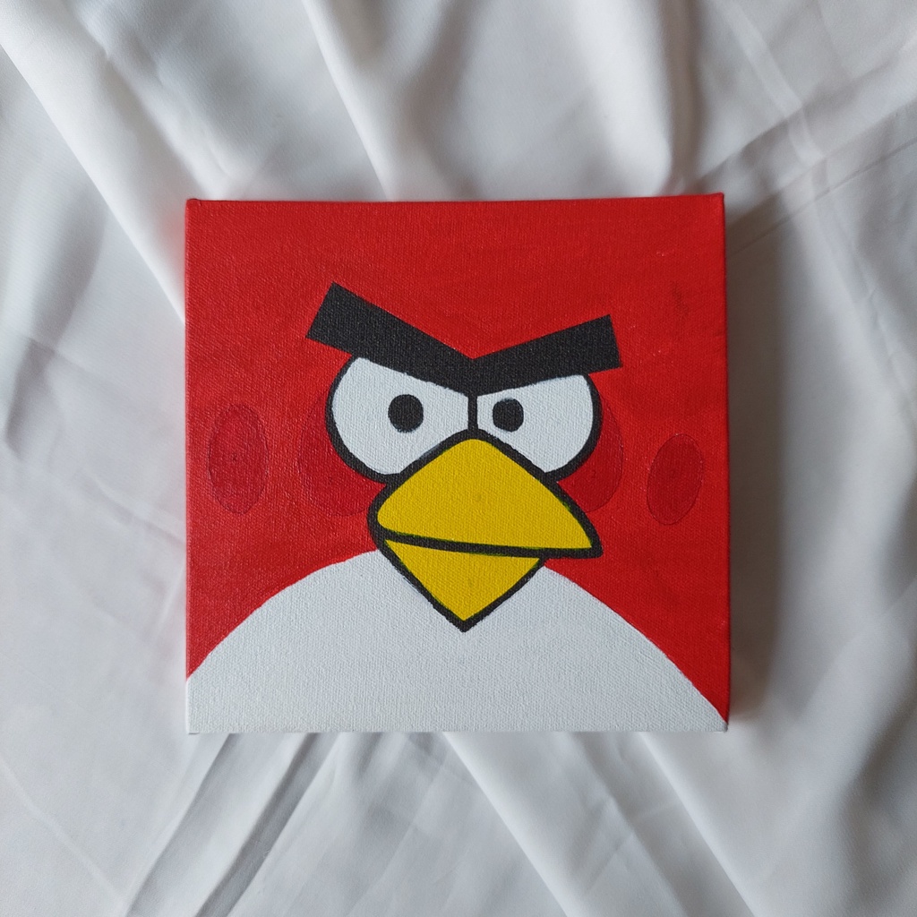 

Paint by Number Kit [DIY Painting Kit] - Angry Bird Series