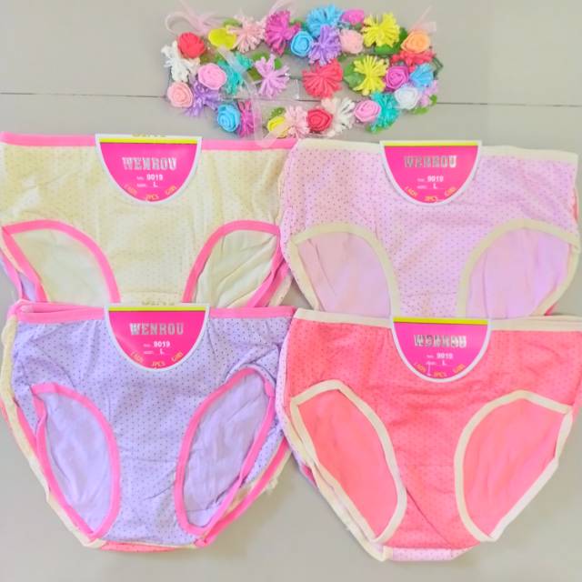 6pcs L celana dalam anak remaja Celana dalam wanita dewasa 6pcs L celana dalam anak remaja Celana dalam wanita dewasa