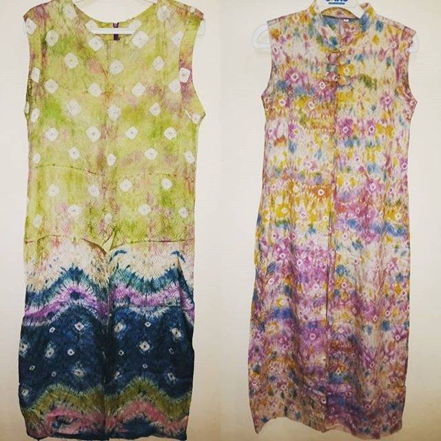 Tunik jumputan palembang