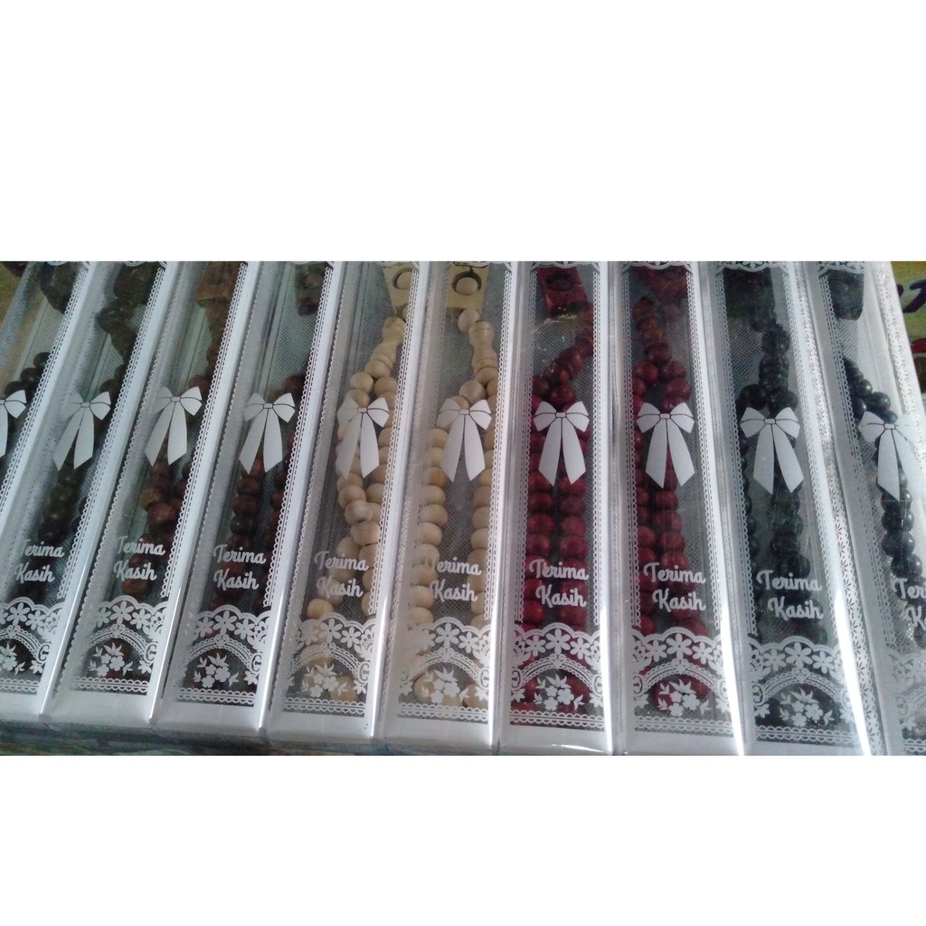 souvenir tasbih kayu
