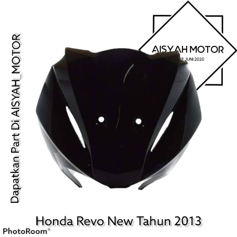 Cover Dasi Tameng Honda Revo Absolute New Warna Hitam Tahun 2011-2013