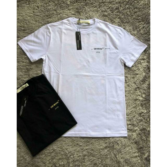 T-SHIRT OFF-WHITE UNISEX PREMIUM QUALITY 1:1 ORIGINAL