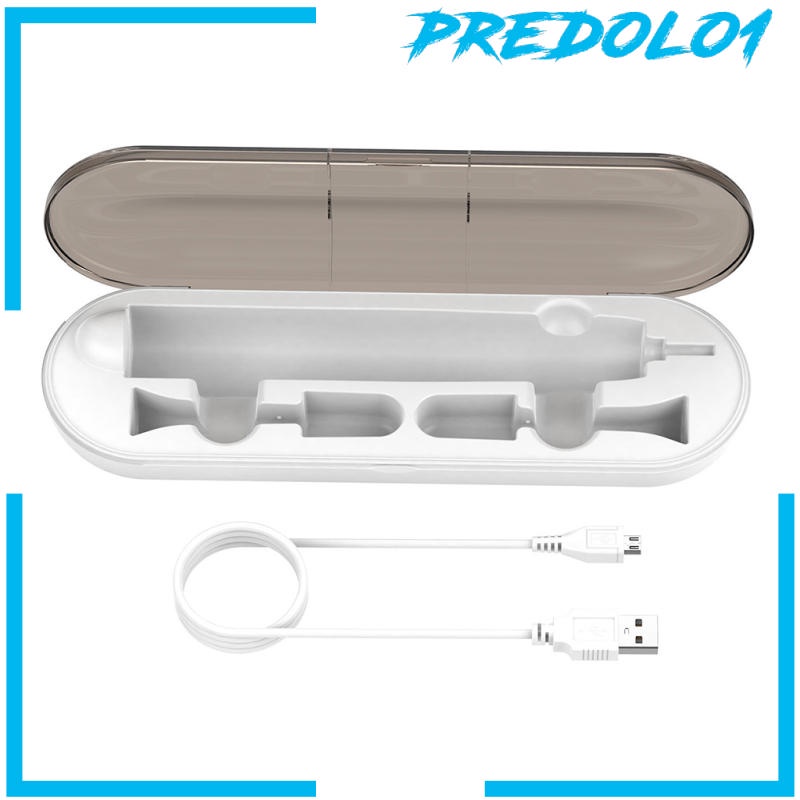 (Predolo1) Case Charger Sikat Gigi Elektrik Untuk Sonicare - Putih Kabel 1m