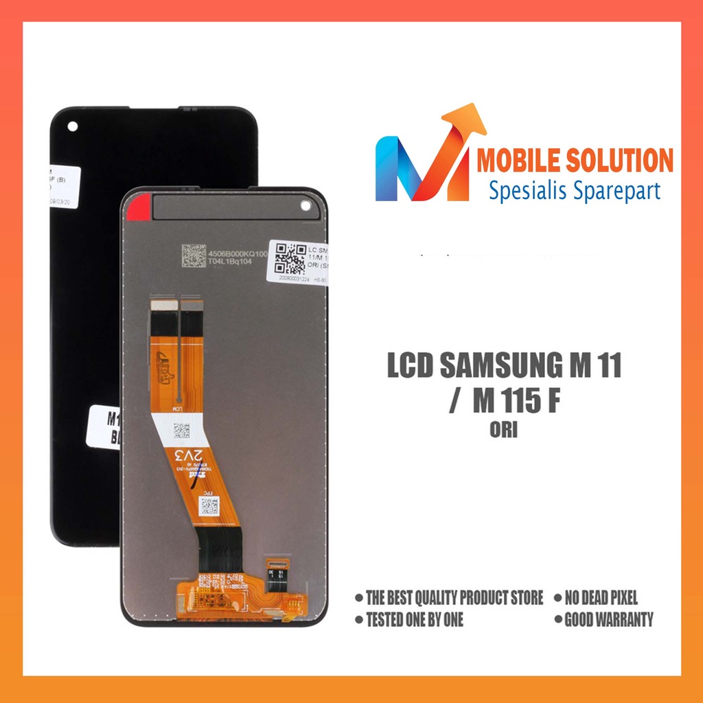 GROSIR LCD SAMSUNG M11/M115F/A11 ORIGINAL FULLSET TOUSCREEN GARANSI 1BULAN