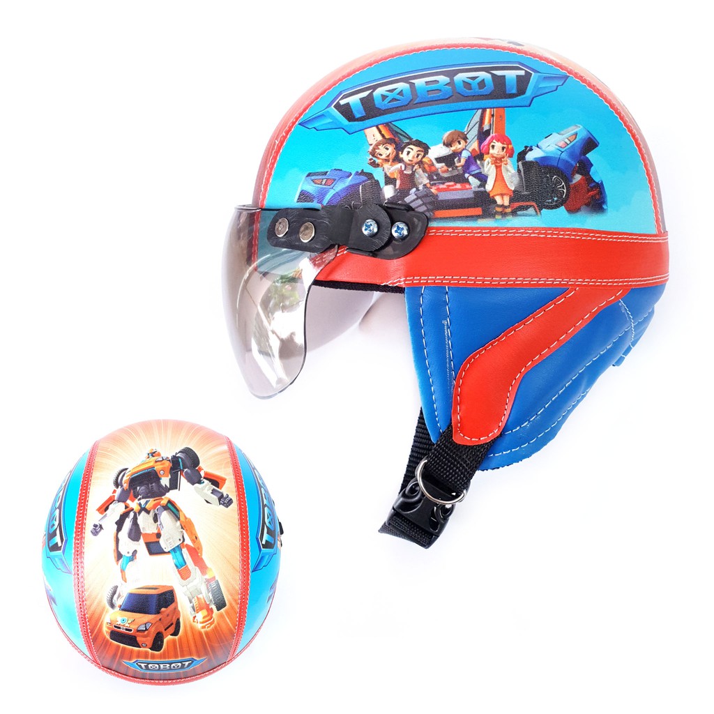 LIMITED Helm Anak Retro Karakter GROSIR KARTIKA