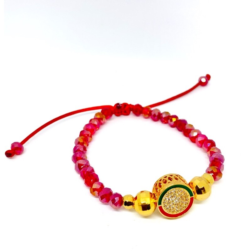 gelang wanita //perhiasan //gelang rajut tali //gelang//perhiasan
