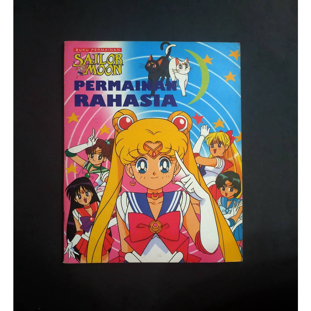 Buku Komik Buku Permainan Rahasia Sailor Moon Stok Ketiga
