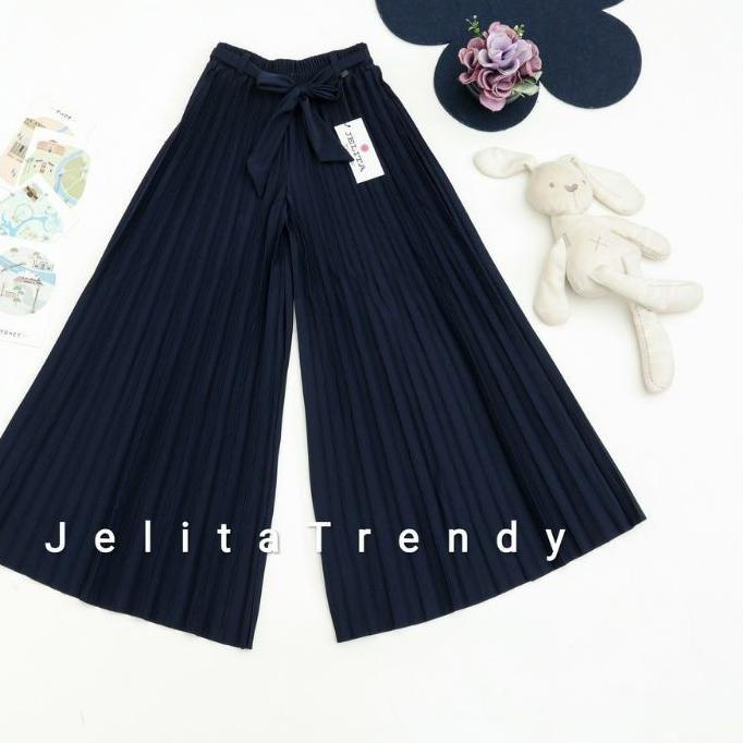 ➢ Andini Kulot | Kulot Lebar Plisket Anak Tanggung (Perkiraan Usia 5-12th) & DEWASA| Plisket Premium