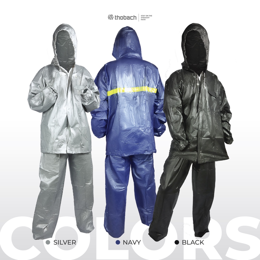 JAS HUJAN PRIA WANITA TERMURAH ANTI TEMBUS THOBACH ORIGINAL