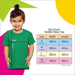  Kaos  polos  anak  bayi Basic Tee pe soft Shopee Indonesia