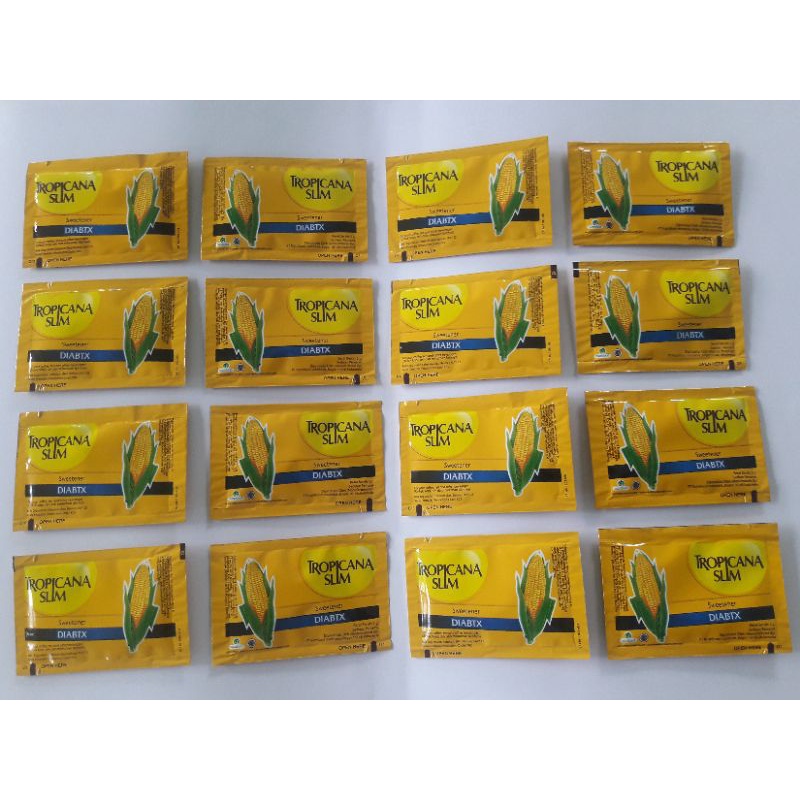

Tropicana Slim Diabtx Ecer Pemanis Bebas Gula 0 Kalori 1 Sachet
