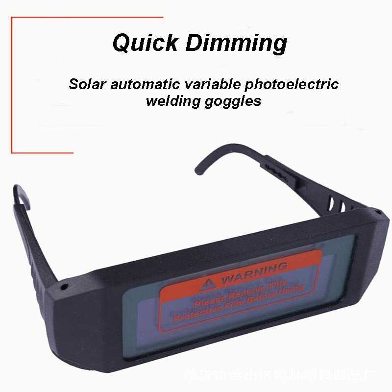 Kacamata Las Otomatis Auto Darkening Soldering Googles / Kacamata Las Bor Listrik Otomatis Gelap Terang Hitam Bening Anti Uv Radiasi Silau Auto Dark Darkening Kdk Digital Dual Glass Gaya Safety Keren Buka Tutup Pria Bagus / Kacamata Pelindung Las Listrik