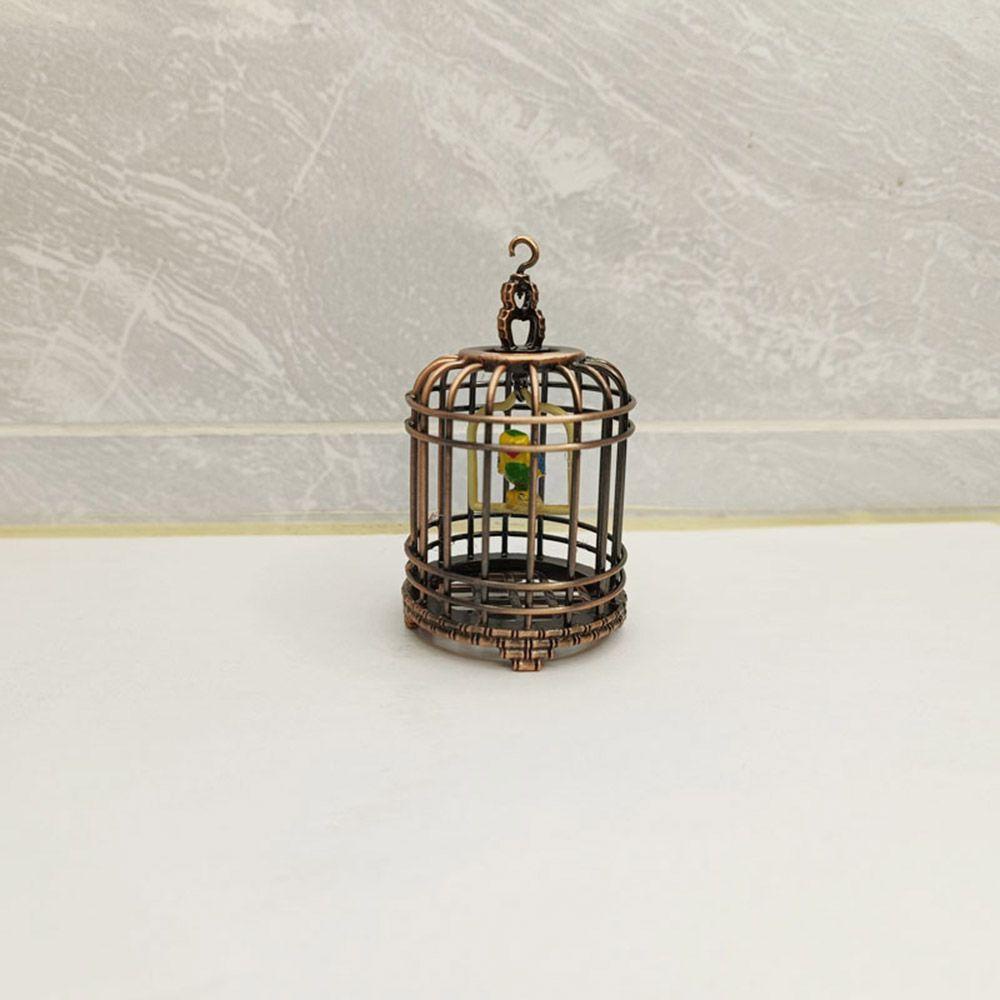 R-flower Mainan Miniatur Kandang Bunga Skala 1: 12 Untuk Aksesoris Rumah Boneka