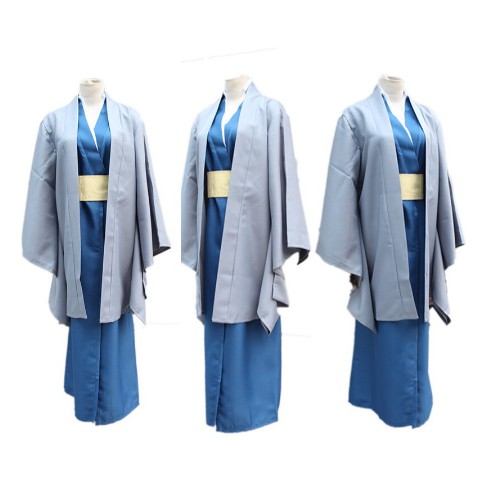 Gintama Silver Soul Katsura Kotarou Kimono Anime Cosplay Costume