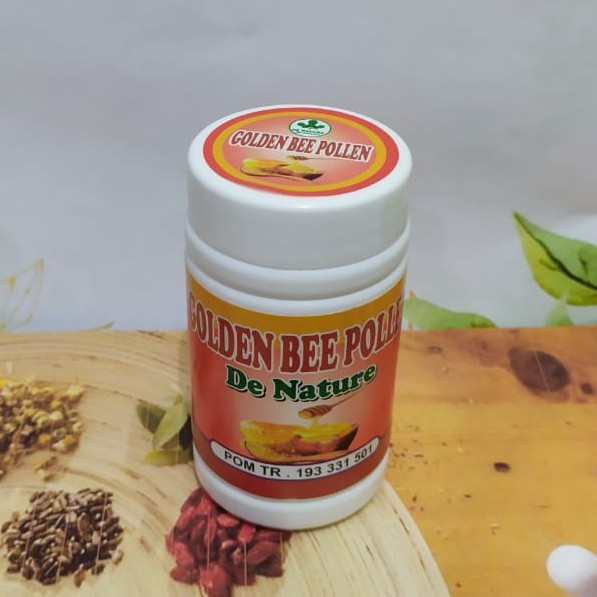 GOLDEN BEE POLLEN Obat Herbal Penyubur Kandungan, Program Hamil, Multivitamin Banyak Manfaat.