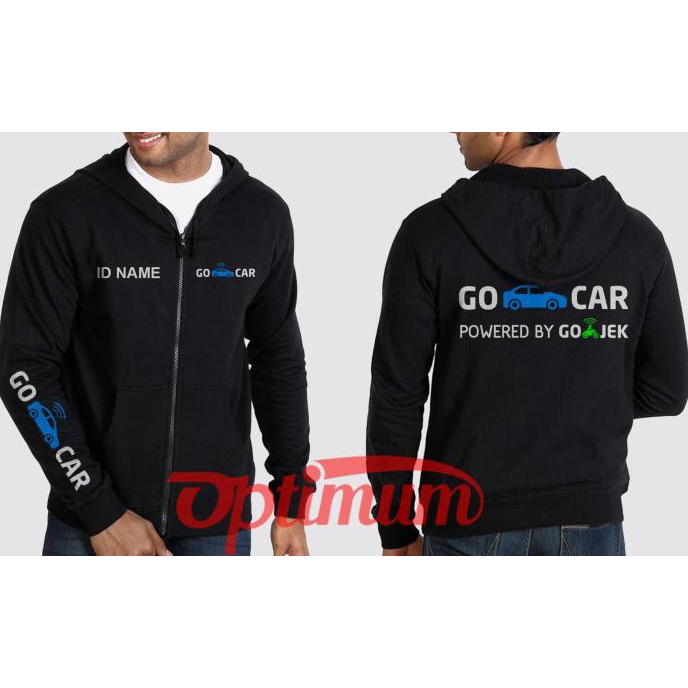Jaket Hoodie Sweater Gocar Go Car Custom Id Name 1J Sweatshirt Distro Pria Wanita Fleece Polos Murah