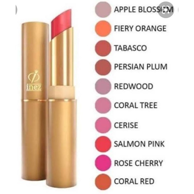 inez perfect glow matte lipstik